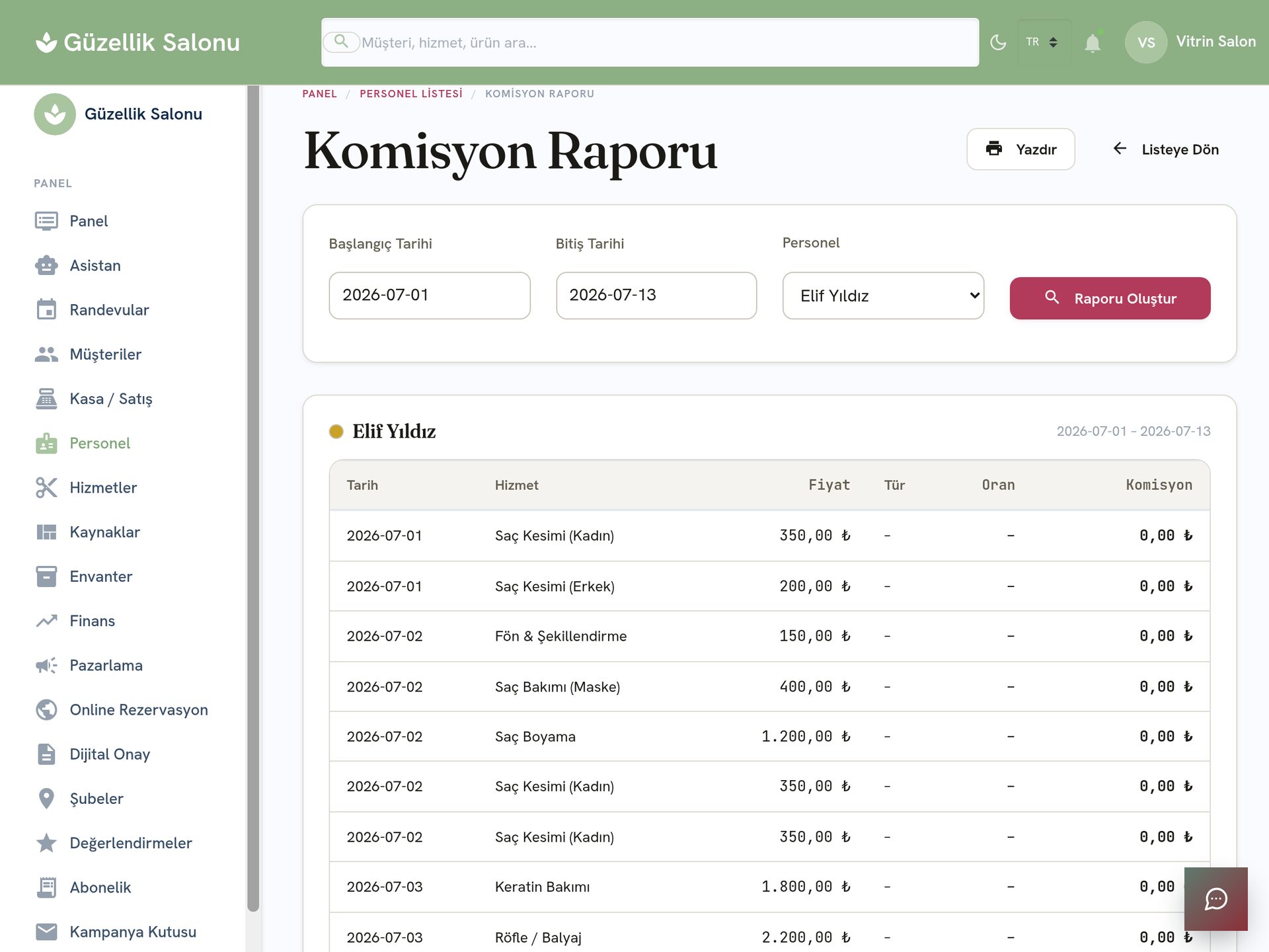 Komisyon raporu